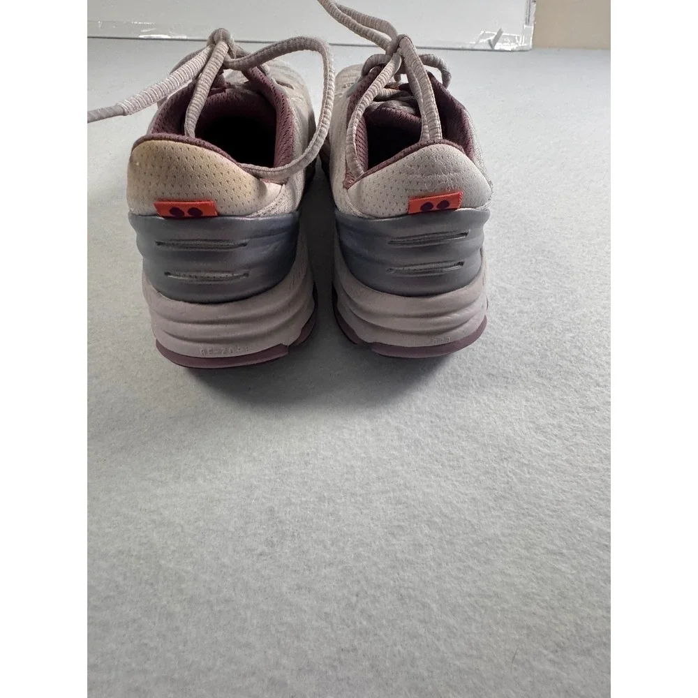 Ryka Devo X Max Womens Walking Shoes Tan Plum Lace Up Sneakers Size 7M